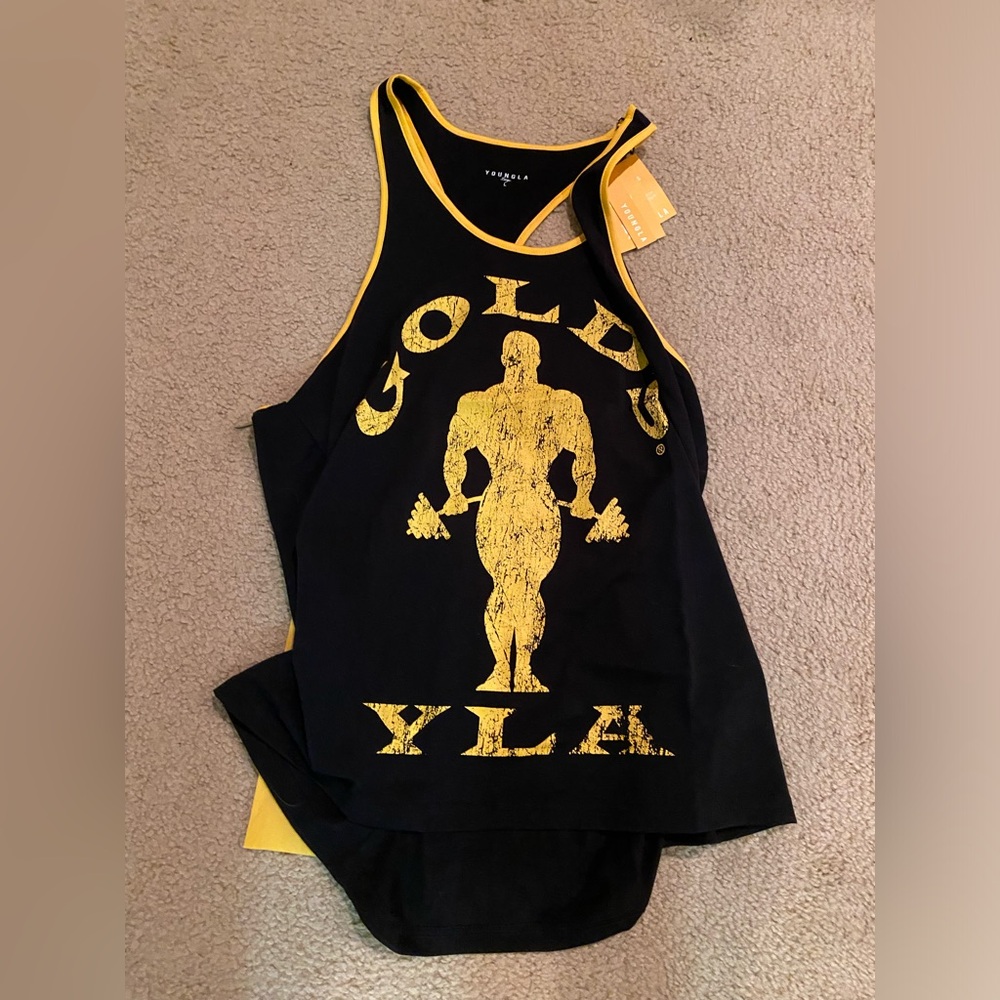 YoungLA Golds Gym classic stringer